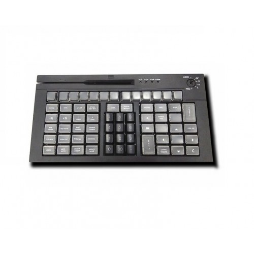 Программируемая клавиатура POScenter S67B черная с ридером магнитных карт на 3 дорожки (кабель 3м)